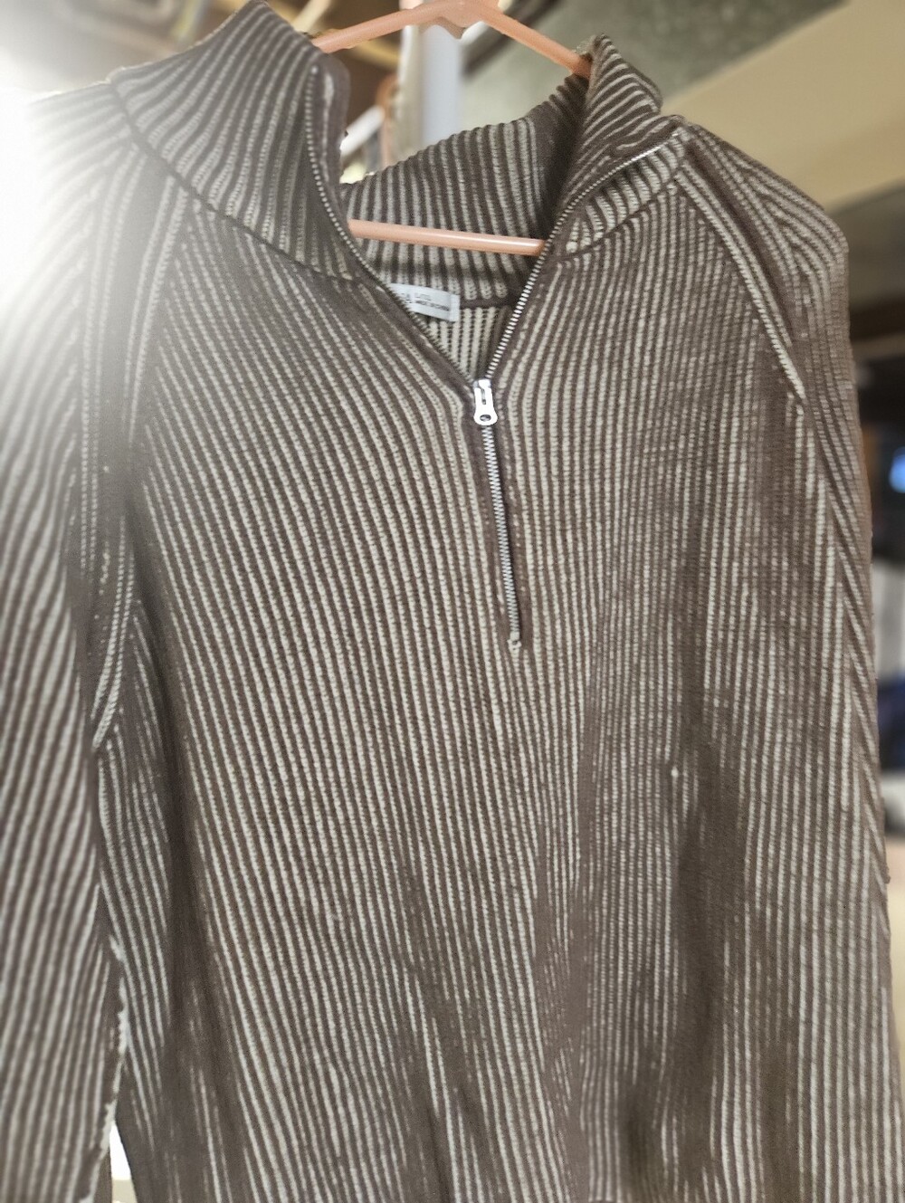 Womens Ribbed Sweater